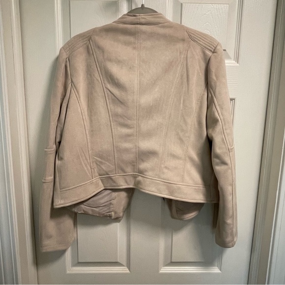 Suede moto jacket - Picture 2 of 3